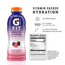 Gatorade Fit Electrolyte Beverage, Healthy Real Hydration, Blackberry Raspberry, 16.9.oz Bottles (12 Pack) (EXP 03/24/26)