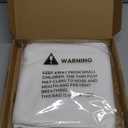 Wedding Arch Draping Fabric 2 Panels 28.7" x 20FT Ivory Sheer Chiffon Backdrop Drapes for Wedding Ceremony Birthday Party Bridal Shower Outdoor Decoration