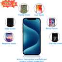 for iPhone 16e Screen Replacement 6.1 inch, 3D Touch LCD Screen Display Digitizer Frame Assembly Repair Kit with Waterproof Seal+Repair Tools+Screen Protector for A3212, A3408, A3410, A3409