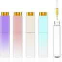 2 x YOUXIU Travel Perfume Bottle Refillable,perfume travel refillable 10ml Portable Mini Refillable Perfume Atomizer Refill Bottlerefill Small Spray Bottle Fortravel Accessories For Women Mens 4 Pack (Purple Pink Blue White)