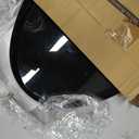 YASFEL Elongated Toilet Seat, Soft-Close, 18.5" Black