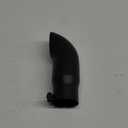Black Exhaust tip -2.5'' Inlet Bolt on Turn Down Design - Stainless Steel Car Muffler Tips 2.5" ID x 3"OD x 9"L