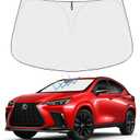 Proadsy Windshield Sunshade for 2022-2025 2026 Lexus NX NX250 NX350 NX350h NX450h+, Block Sun & UV Car Protector, Foldable Front Window Sun Shade Keep Car Cooler