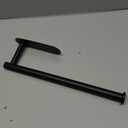 DEKAVA Paper Towel Holder Under Cabinet Wall Mount for Kitchen Towel, Self-Adhesive Bar, Rack, SUS304 Stainless Steel 13 inch (BlackA, 1)