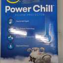 Serta Power Chill Cooling Pillow Protectors, Stain Resistant and Zippered Pillow Protector, Protects Pillow from Dust and Dirt, King, White, 2 Count ( Pack of 1)