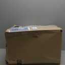 Vivifying Dog Car Seat for Small & Medium Dogs, Detachable & Washable Booster Seat for Pets Up to 30lbs, Travel Bed with Storage Pockets and Safety Belt  Black