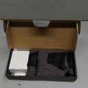 Heated Socks for Women Men, 8000mAh Rechargeable Battery Foot Warmer Hiking Socks Up to 10 Hours, APP Controlled Electric Heated Socks with 4 Heating Levels for Camping Skiing (X-Large)