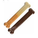 Nylabone Original Bone Power Chew Toy for Dogs, Durable Dog Toys for Aggressive Chewers, Flavor Frenzy Funnel Cake & Shish Kabob Flavor, Large - Up to 50 lbs, 4 Pack