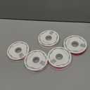 Double Faced Pink Satin Ribbon 3/8 Inch x 5 Rolls Total 50 Yards, 10 Yd/Roll Craft Thin Ribbon for Easter Gifts Decorations Flower Bouquet Gift Wrapping Hair Bows Baby Bridal Shower Wedding