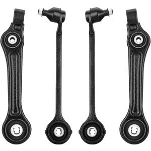 RWD Front Lower Control Arms for Chrysler 300 05-10, Dodge Challenger 08-10, Charger 06-10, Magnum 06-08, 4PCS Suspension Kit - Forward & Rearward K620258 K620257
