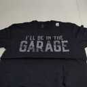 I'll Be In The Garage Vintage Men Father's Day Dad Grandpa T-Shirt.  XL