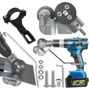 New electric drill metal cutter, sheet metal cutting drill attachment, sheet metal cutter, sheet metal cutter, for cutting iron plate, color steel tile, aluminum plate, copper plate and so on.