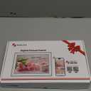 Frameo 10.1" Digital Picture Frame, Smart WiFi Digital Photo Frame with 1280x800 HD IPS Touch Screen 32GB Storage Auto-Rotate Wall Mounted, Share Photos/Videos from Phone Anywhere(Black&White)