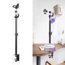 Feeding Tube Stand, Hands-Free Feeding Tube Holder Enteral Feeding Telescopic Pole, Feeding Pump Rack for Gravity Syringes Feeding Pump Feeding or Infusions