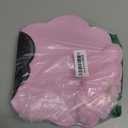 JIKIOU Mouse Pad Wrist Support with Leather Surface,Cloud Wrist Rest Mousepad with Memory Foam,Non-Slip PU Base Mouse Pad for Home Office Laptop Mac Easy Pain Relief (Cloud Pink)