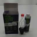 Head Gasket Tester Kit - Over 100 Tests, All in One Blown Head Gasket Test Kit, Includes 8oz Coolant Tester Fluid & Universal Radiator Adapter, Combustion Leak Check for Cars and Trucks (8oz)