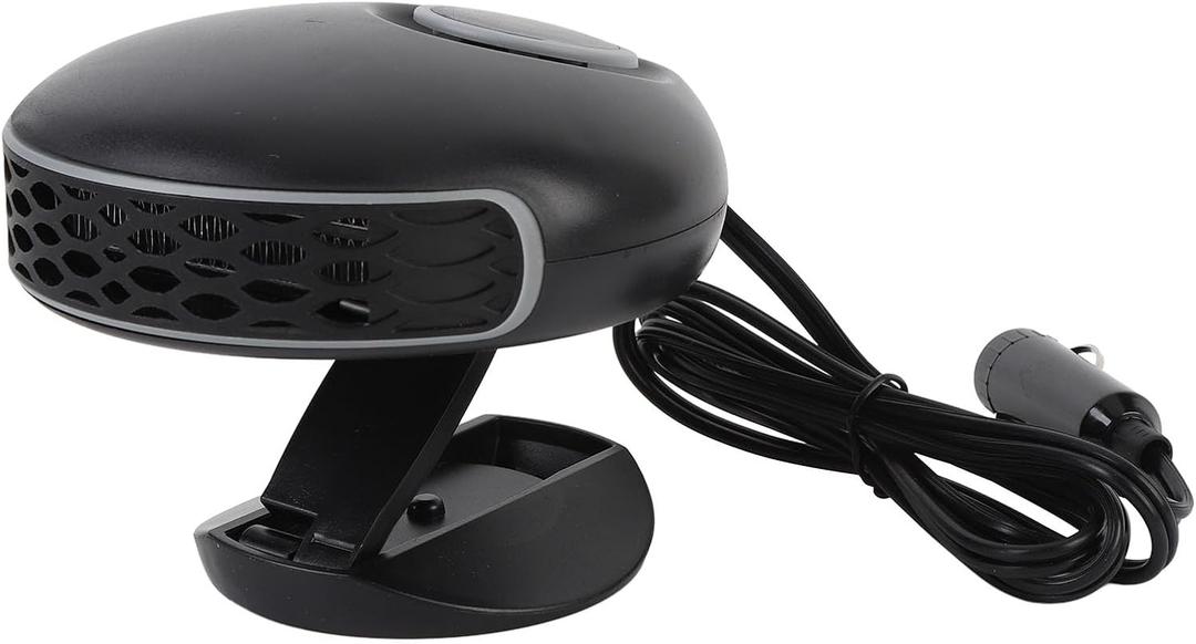 YOUTHINK 150W Car Heater Defroster with Foldable Stand, Portable Fast Heating Windscreen Defogger for Car for Various Car (12V)