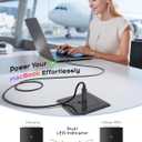 Amavasion USB-C to Magnetic 3 Charging Cable (6.6ft), 140W Fast Charging Replacement for MacBook Air & Pro, Secure Magnetic Connect, Braided Cable Black