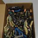 18 Pcs Special Forces Army Men Soldier Combat Movable Action Figures Army Guys Plastic Toy Soldiers Playsets Military Toy Men with Military Weapons and Accessories for Teens Party Decoration, 4 Inch