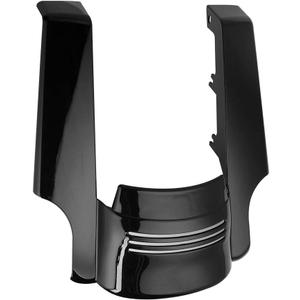 Motorcycle Rear Fender Extension Stretched Filler for Harley Street Glide Road Glide 2009-2013 (Gloss black)