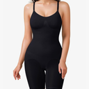 Waist Trainer Bodysuit for Women Tummy Control Shapewear Round Neck Seamless Butt Lifter Full Body Shaper L