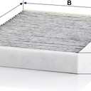 MANN-FILTER CUK 23 014-2 Cabin Air Filter with Activated Carbon
