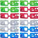 12 Pack 2026 LED Light-Up New Year Party Glasses  Fun Flashing Plastic Party Favors