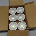 MR16 Green LED Light Bulbs 6 Pack, 6W (50W Equivalent), GU5.3 Bi-Pin 12V, Non-Dimmable, 38 Beam, Outdoor Landscape Holiday Lighting for Christmas, Garden, Yard