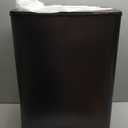 16 Gallon Dual Compartment Trash Can, Stainless Steel Recycling Bin with Soft-Close Lid, Step Rectangle Step Waste Container with Removable Inner Bucket for Kitchen, Dining Room, Black, 2x30L