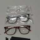 Gaoye Ultralight Blue Light Glasses for Women - Computer Protection Glasses for All Day Comfort - Anti UV Glare & Eyestrain (Matte Black & Tortoiseshell & Transparent)