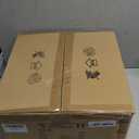 11.5in Small Lantern Pendant Light, Imitation Silk Lampshade, White Bubble Pendant Light, Large Hanging Lamp Simple Chandelier for Dinning Room Kitchen Island Bedroom Restaurant Cafe