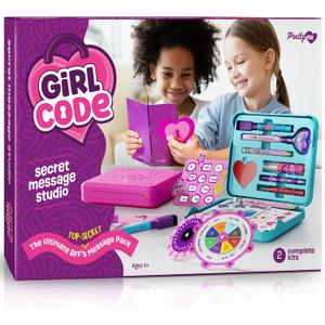 Pretty Me Secret Messaging Kit for Girls - Gifts Ideas for Birthday - Ages 7-14+ Year Old Girl - Best Cool Stuff Toys Kits for Friends, BFF, Teen, Teenager, 7 to 14 Olds