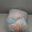 Wink Deer Twin Comforter Set for Girls-3 Pieces Ocean Animals Glow in the Dark Twin Bedding Sets for Kids,1 Comforter,1 Sham and 1 Decor Pillow