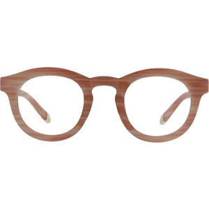 Peepers by PeeperSpecs Oprah's Favorite Women's Round Stardust Blue Light Blocking Reading Glasses (Pink Horn)