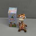 Hopearl Talking Giraffe Repeats What You Say Shaking Head Electric, Interactive Animated Toy Speaking Plush Buddy Gift for Toddlers, 9.5''