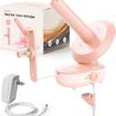 Yarn Winder, Electric Yarn Ball Winder with Stepless Speed at 2 Min/Ball and Large Capacity Up to 10oz, Automatic Knitting Tool Supplies for Crocheting and Knitting, Patented (Pink)