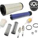 Z930M Maintenance Service Filter Compatible with John Deere Z915B Z915E Z710A Z720A Zero Turn Mower, Oil Change Filter Tune up Kit Include MIA881446 M131802 M131803 AM125424 AM116304 XC92YC