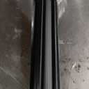 2 Pcs Replacement Door Bottom with Vinyl Fins 36" Long 1 3/4" Wide Threshold Seal Bottom of Door Weatherstrip Kerf Weather Stripping for 7/8" Between Barbs (Black)