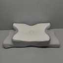 Cervical Neck Pillow for Sleeping, Ergonomic Memory Foam Pillows Pain Relief Pillow for Neck and Shoulder Support, Odorless Bed Pillow with Cooling Pillowcase for Side Back Sleeper