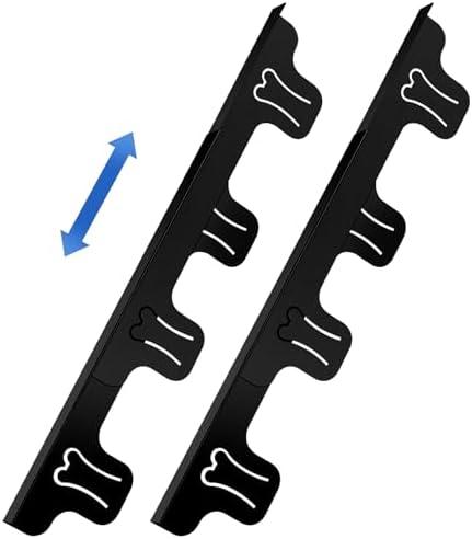 Amundo Stove Gap Covers - Stainless Steel, Stove Counter Gap Covers, Oven Gap Cover Length Retractable 13.8" to 27.5" for a Variety of Furnaces, Heat Resistant & Effectively Sealing Spills in Kitchen