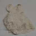 Sasaerucure Infant Baby Girl Summer Outfits Sleeveless Dress Romper Lace Tutu Onesie One Piece Ruffle Bodysuit (12-18 Months, Khaki)