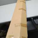 Warm Gold Curtain Rods for Windows 68-140 Inch, Industrial Drapery Rods