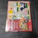 Melissa & Doug Farm Animals Sound Puzzle - Wooden Peg Puzzle with Sound Effects (8 pcs)
