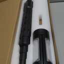 CAVN Rechargeable Camping Lights with Stand 6.5 ft Max Height, Portable Cordless LED Work Light 2200 Lumens 6500/4500/3500K Dimmable Camping Essentials Gear with Detachable Tripod, Black