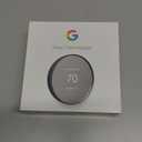 Google Nest Thermostat - Smart Thermostat for Home - Programmable Wifi Thermostat - Charcoal