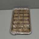 Brownie Pan with Dividers with Cutter Rectangular Cake, Non-stick Stainless Steel Brownie Baking Pan, Mold with Divider Grid for Brownies, Cakes, Bread, Baking Tool