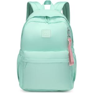 CaranY 22L Kids Backpack for Boys Girls 4-7 Years:Waterproof Lightweight Toddler & School Backpack,Medium Size with Multi-Pocket Design,Large Capacity Travel Bag (Classic Green)