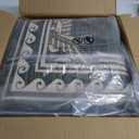 Snake 8x10 Area Rugs for Living Room Washable Non Slip Forest Soft Low-Pile Stain Resistant Thin Large Throw Carpet for Bedroom Dining Room Office Green