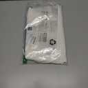 Runcati Mens Casual Pants Elastic Waist Lightweight Loose Fit Pleated Slacks Summer Beach Yoga Trousers (White)