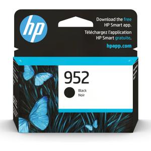 HP 952 Black Ink Cartridge Printers | Works with Printer Series: OfficeJet 8702, OfficeJet Pro 7720, 7740, 8210, 8710, 8720, 8730, 8740 | Eligible for Instant Ink | F6U15AN